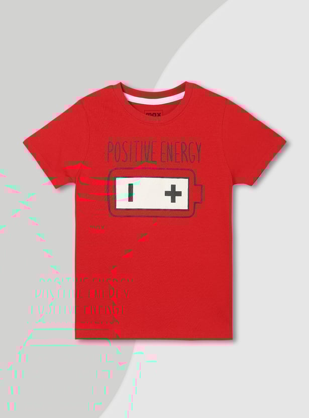 Boys Graphic Printed T-shirt - Pack of 5