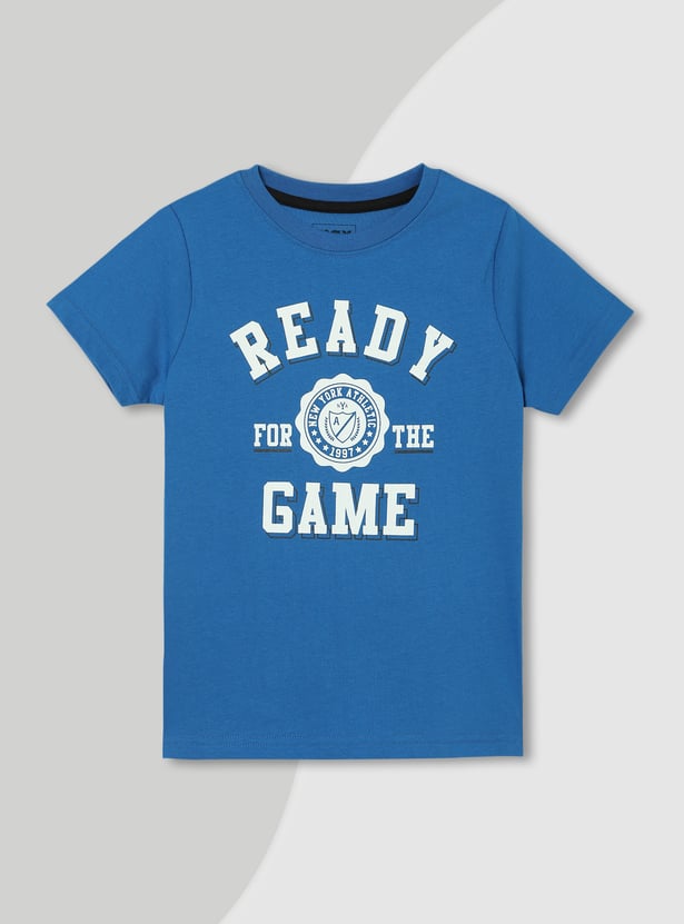Boys Graphic Printed T-shirt - Pack of 5