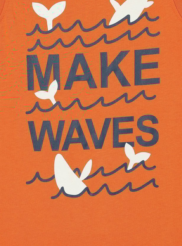 Boys Graphic Printed T-shirt - Pack of 5