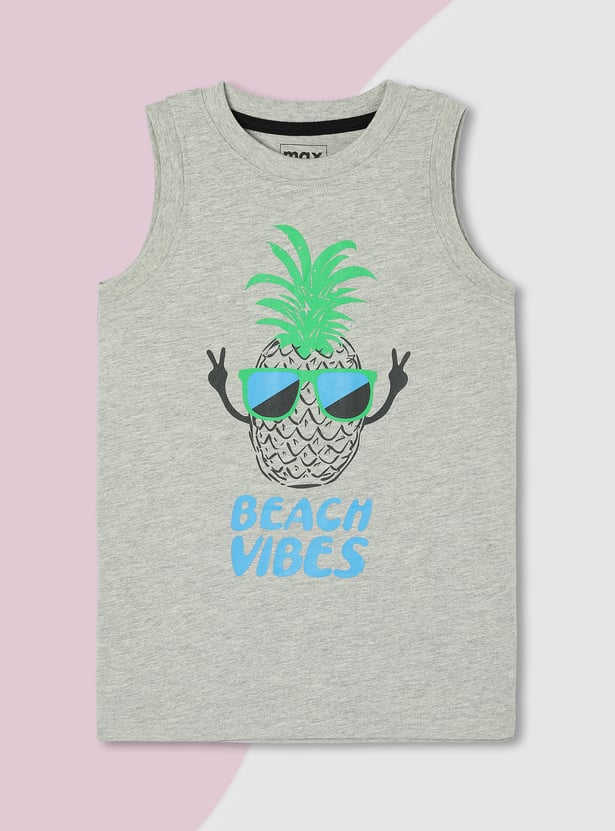 Boys Graphic Printed T-shirt - Pack of 5