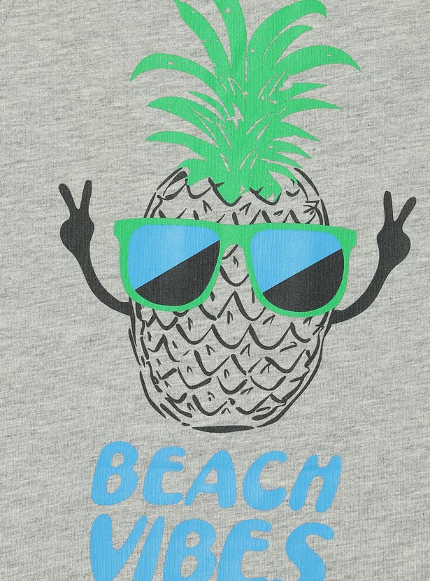 Boys Graphic Printed T-shirt - Pack of 5