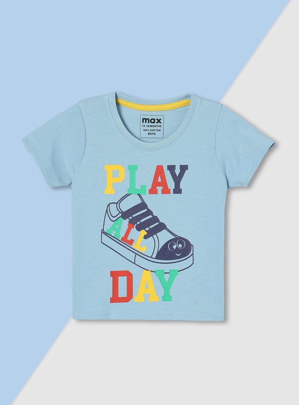 Boys Graphic Printed T-shirt - Pack of 5