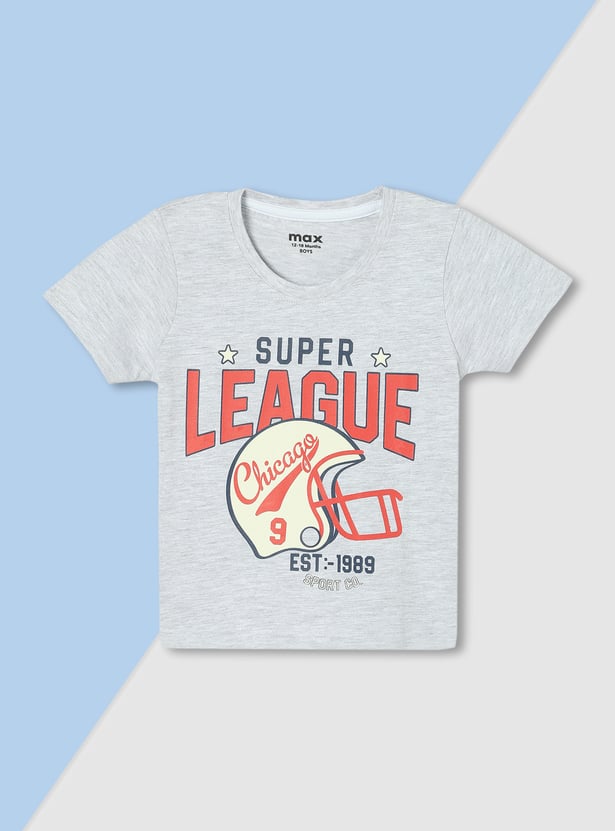 Boys Graphic Printed T-shirt - Pack of 5