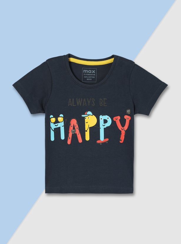 Boys Graphic Printed T-shirt - Pack of 5