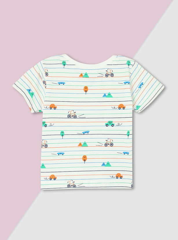 Boys Graphic Printed T-shirt - Pack of 5