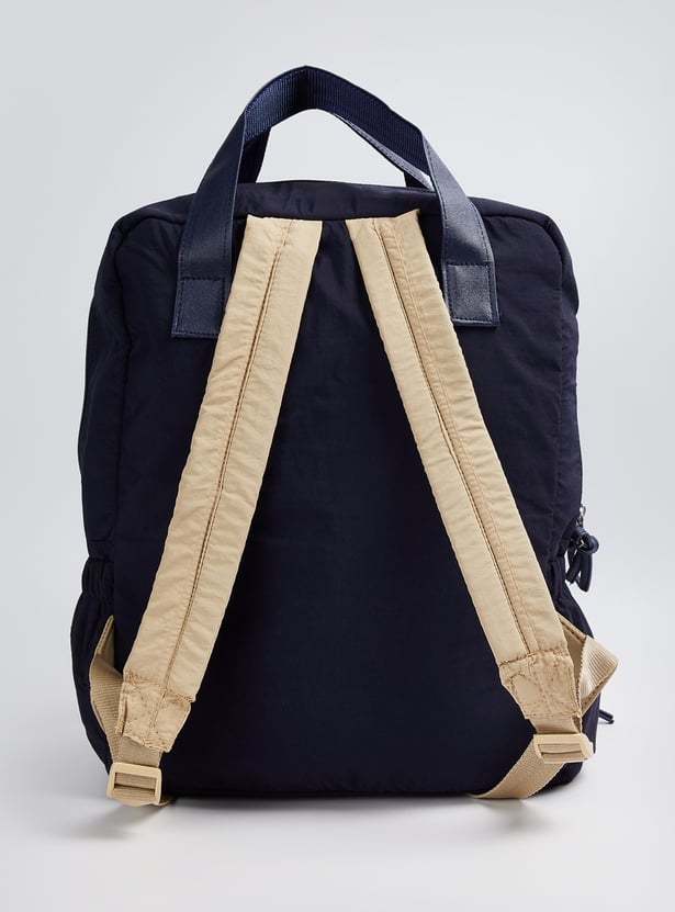 Women Colourblock Diaper Backpack