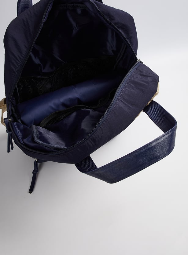 Women Colourblock Diaper Backpack