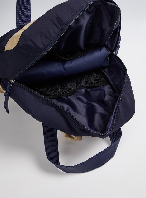 Women Colourblock Diaper Backpack