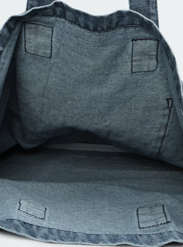 Women Denim Shopper Bag
