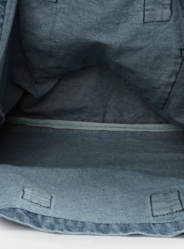 Women Denim Shopper Bag