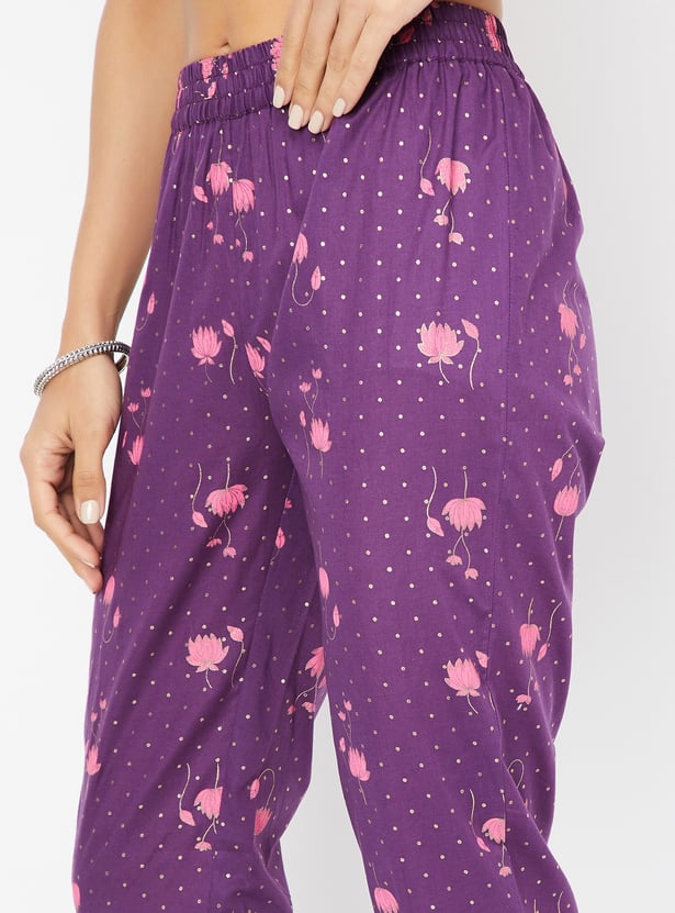 Women Printed Straight Kurta Set