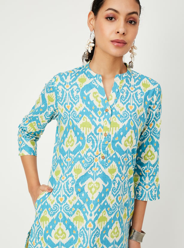 Women Printed Straight Kurta