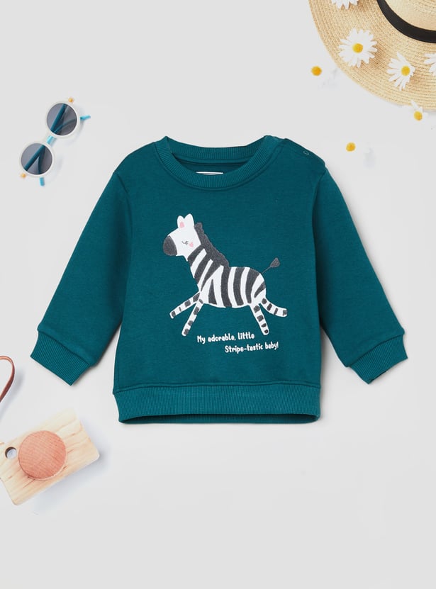 Girls Printed Sweatshirt