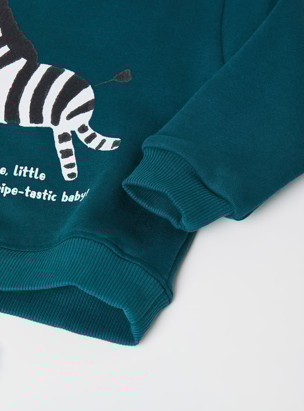 Girls Printed Sweatshirt