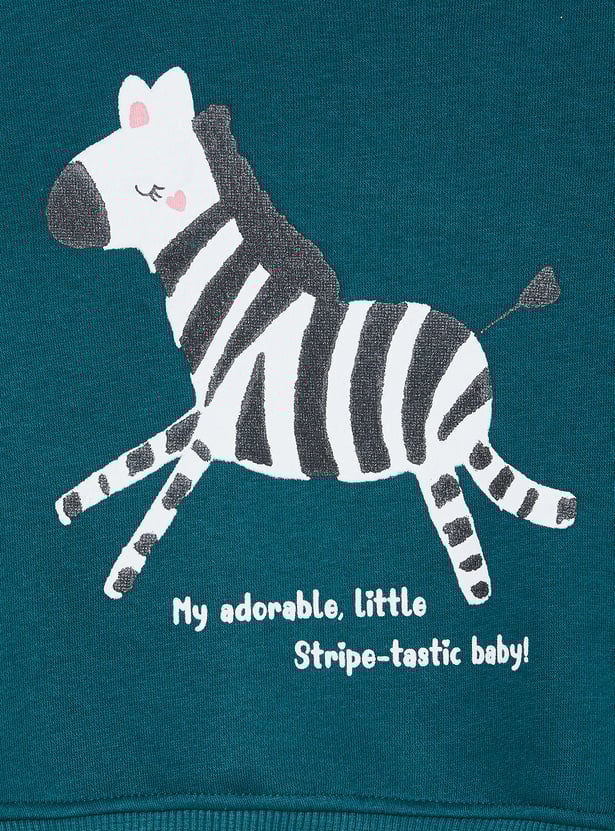 Girls Printed Sweatshirt