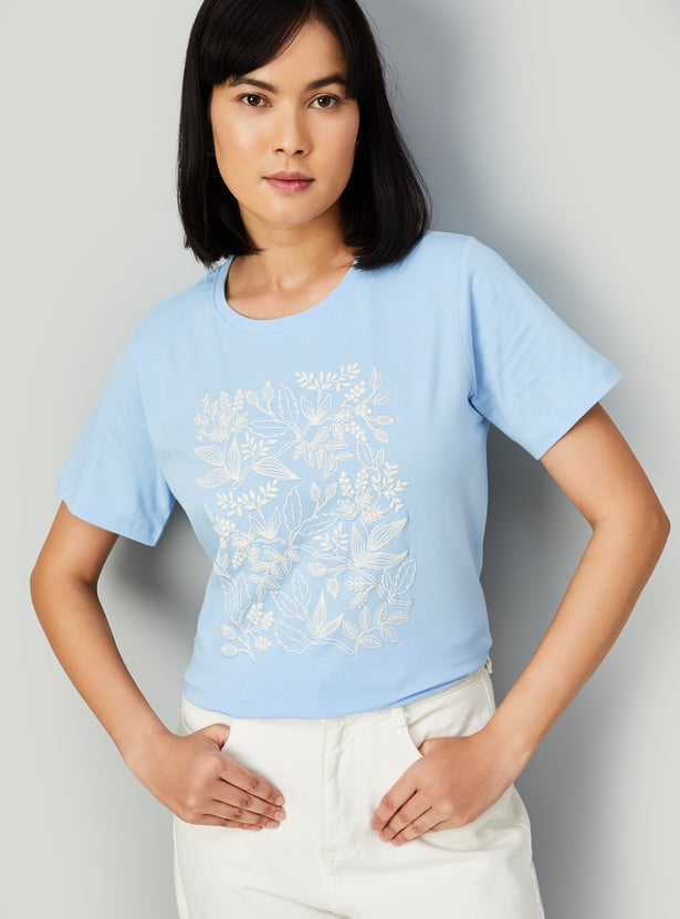 Women Graphic Printed T-shirt