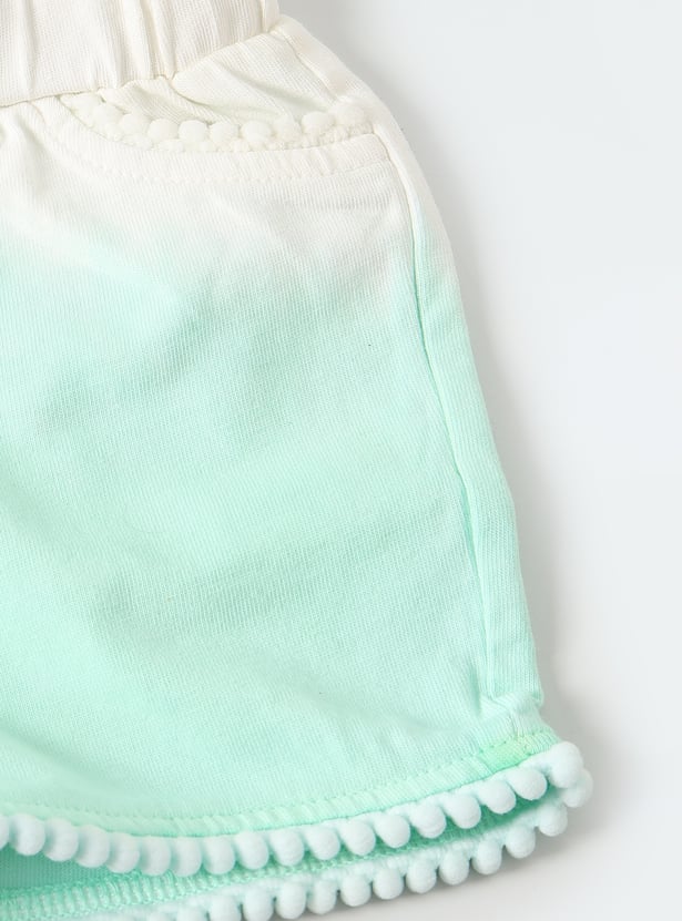 Girls Ombre Shorts - Pack of 2
