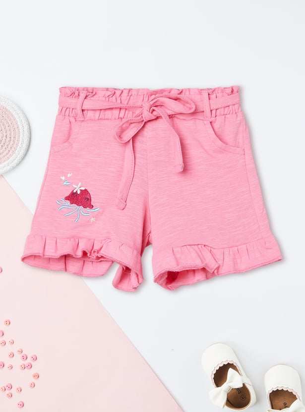 Girls Ombre Shorts - Pack of 2