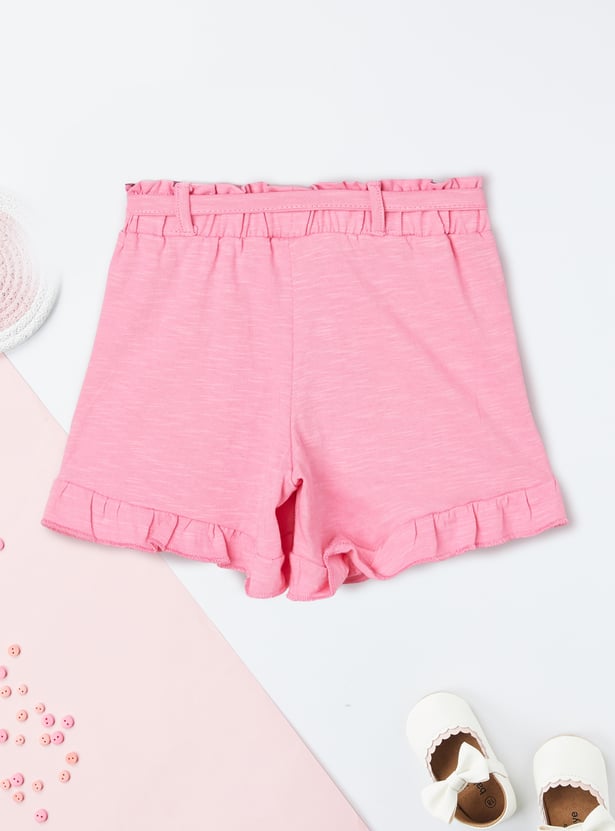 Girls Ombre Shorts - Pack of 2