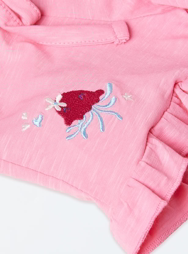 Girls Ombre Shorts - Pack of 2