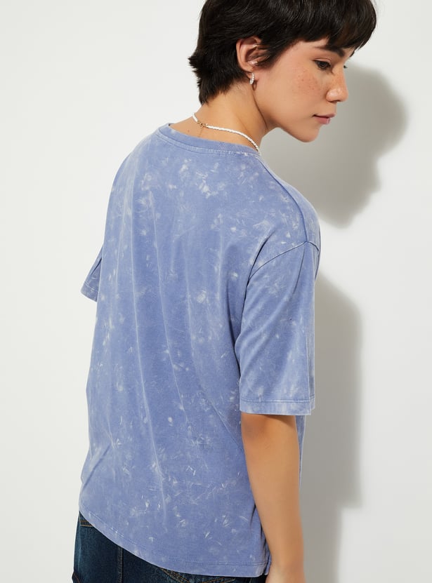 URB_N Women We Bare Bears Print Boxy Fit T-shirt