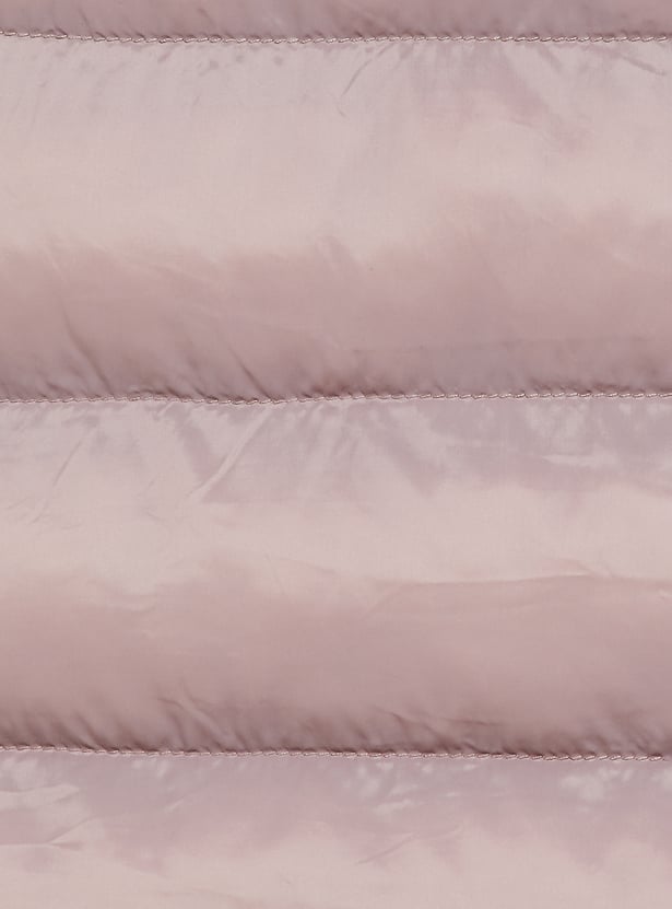 URB_N Women Quilted Puffer Jacket with Hood