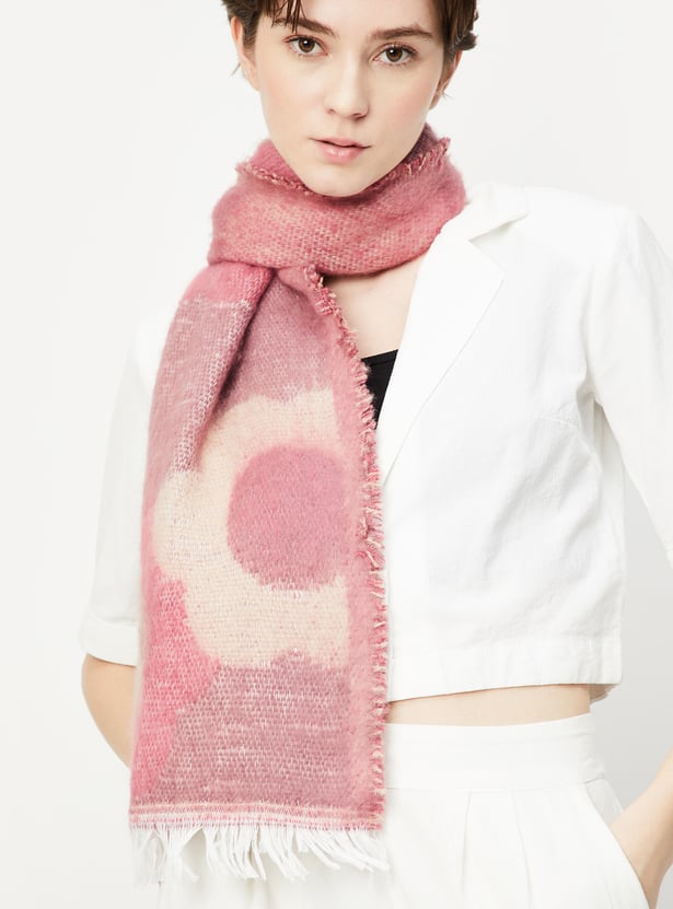 Women Floral Muffler