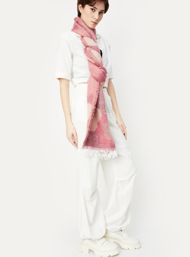 Women Floral Muffler