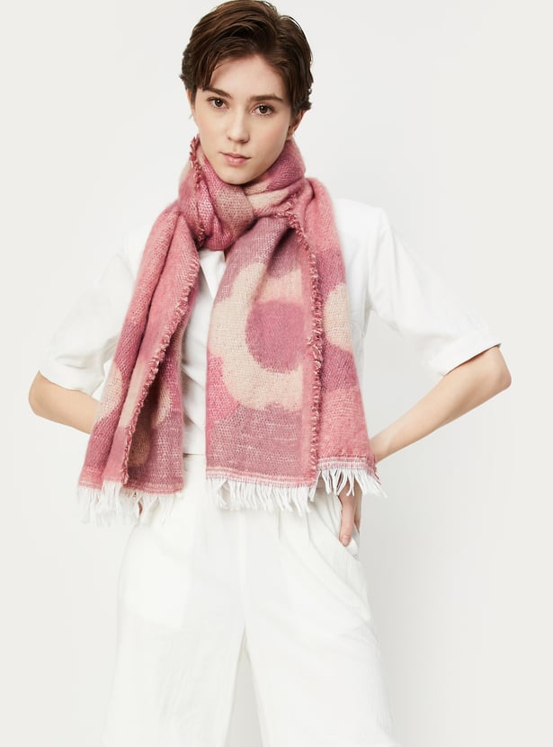 Women Floral Muffler