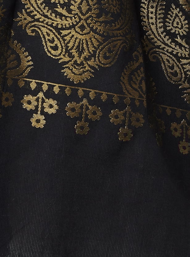 Women Paisley Woven Shawl