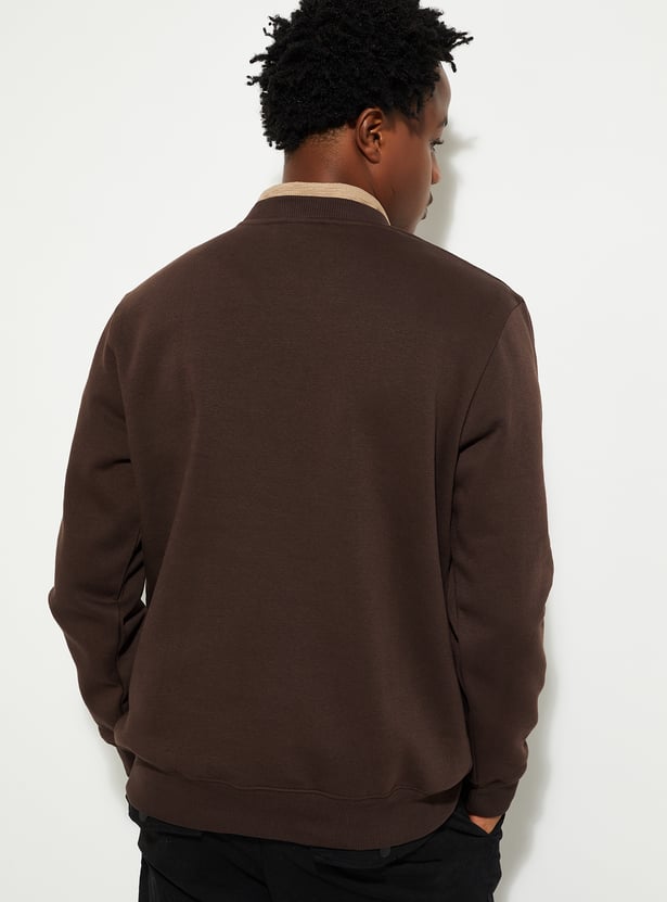 URB_N Men Chest Pocket Sweatshirt