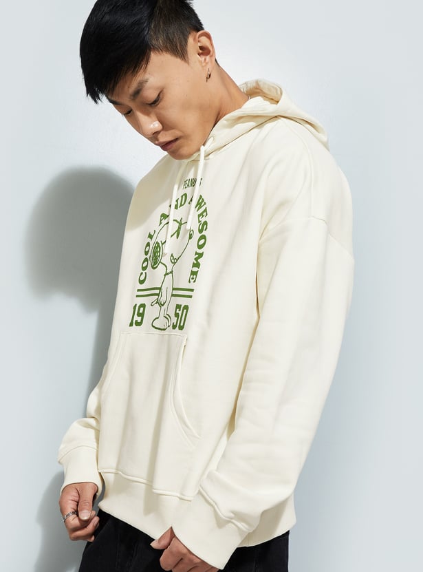 URB_N Men Oversized Snoopy Sweatshirt