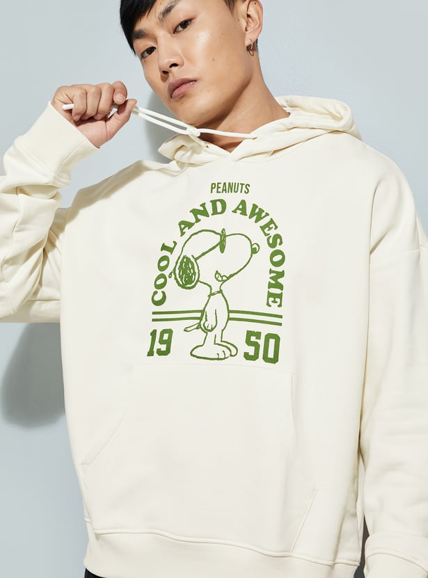 URB_N Men Oversized Snoopy Sweatshirt