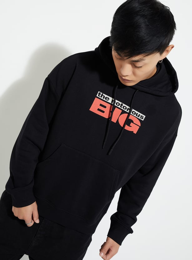 URB_N Men Oversized Notorious BIG Printed Sweatshirt