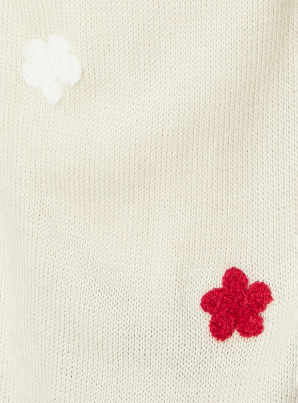 Women Embroidered Cardigan