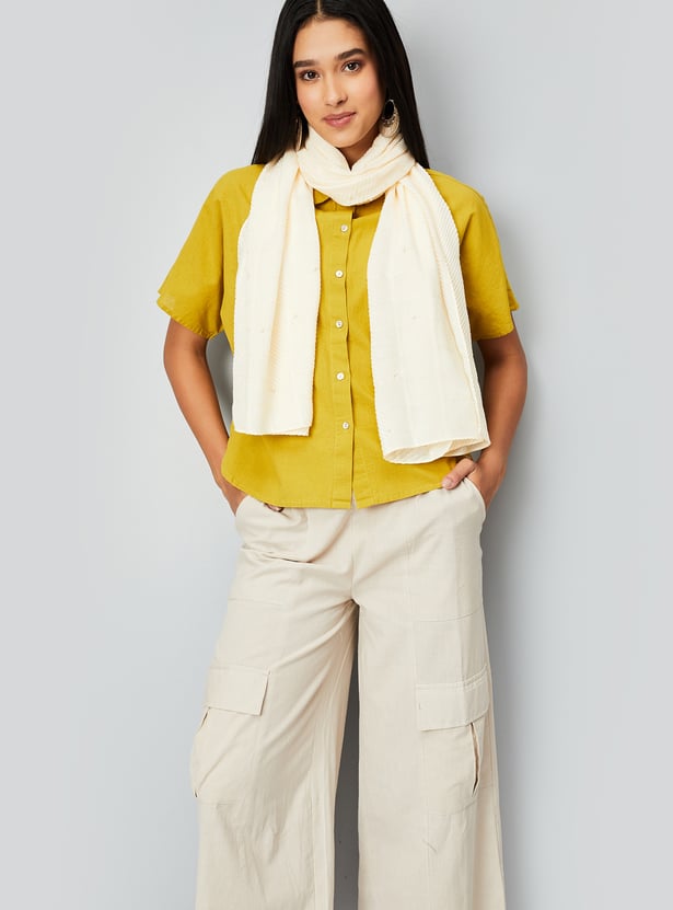 Women Embroidered Scarf
