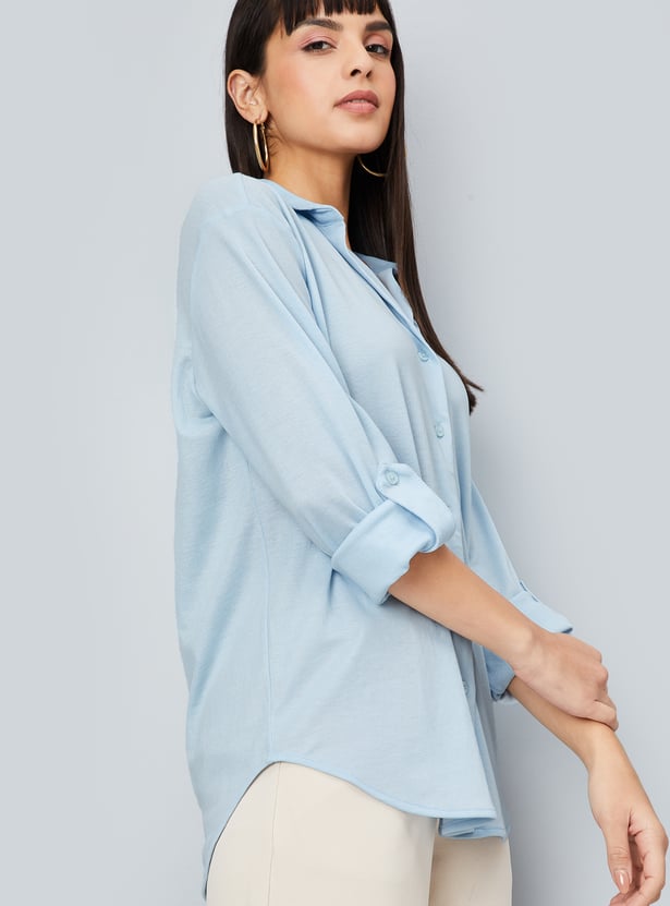 Women Textured Shirt