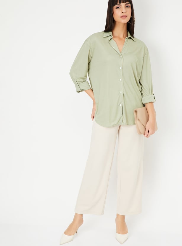 Buy Women Textured Shirt Online at just Rs. 999.0 - 1000014315616