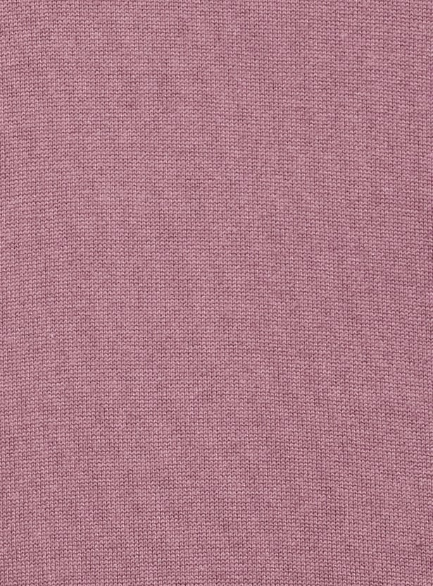 Men Slim Fit Knitted Polo T-shirt