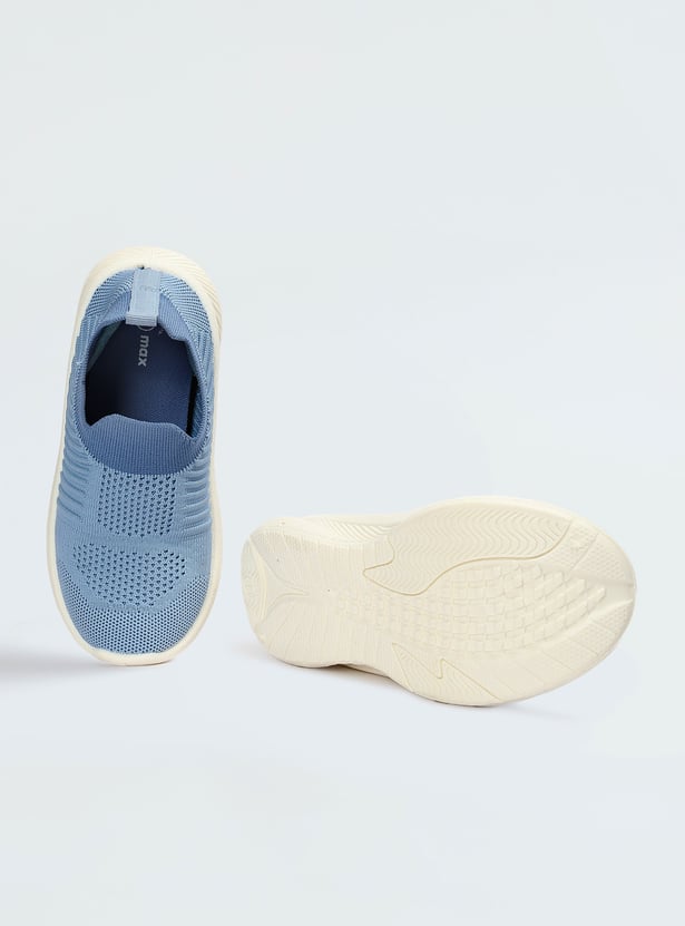 Girls Colourblock Slip-On Sport Shoes