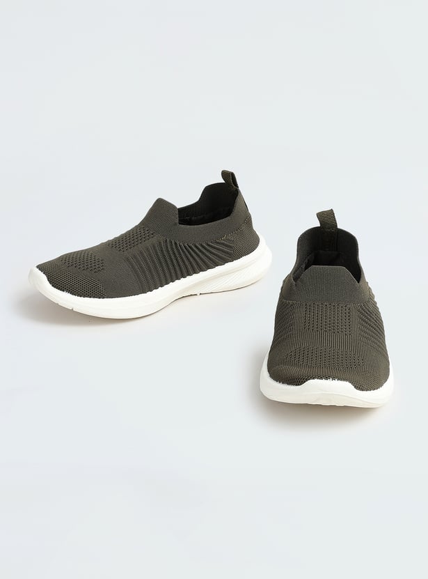 Boys Knit Slip-On Sports Shoes