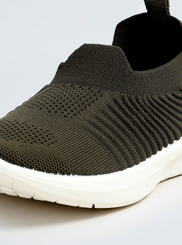 Boys Knit Slip-On Sports Shoes