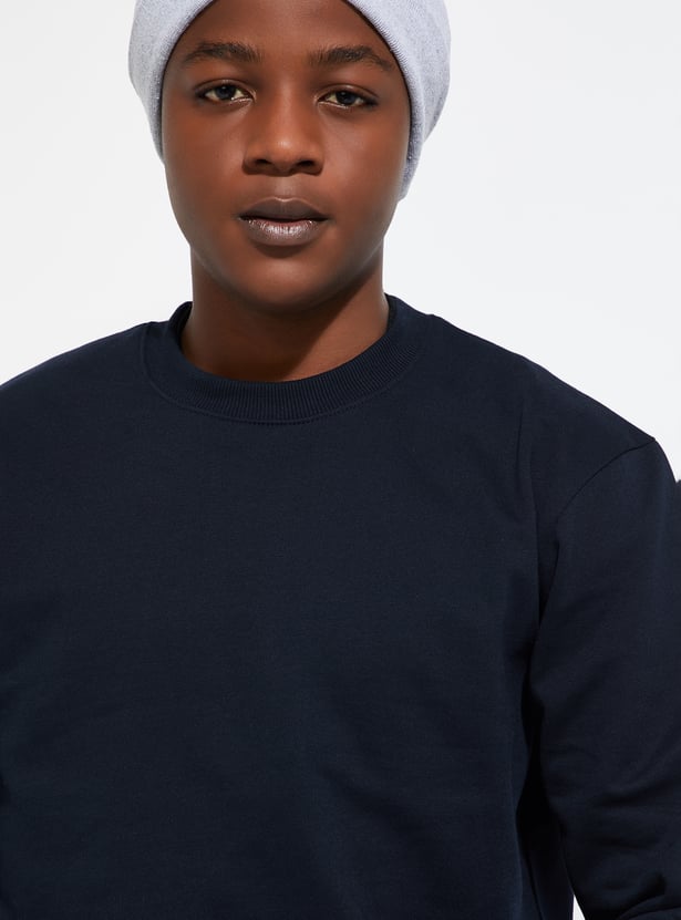 URB_N Men Solid Sweatshirt