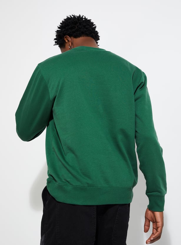 URB_N Men Solid Sweatshirt