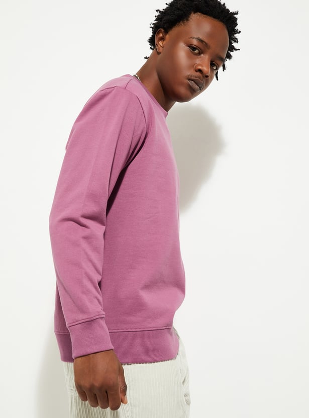 URB_N Men Solid Sweatshirt
