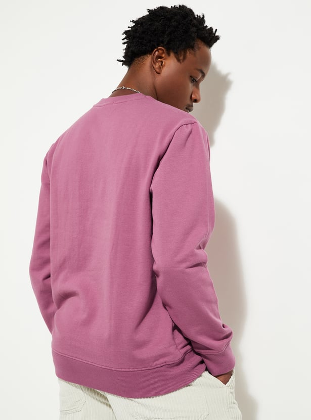 URB_N Men Solid Sweatshirt
