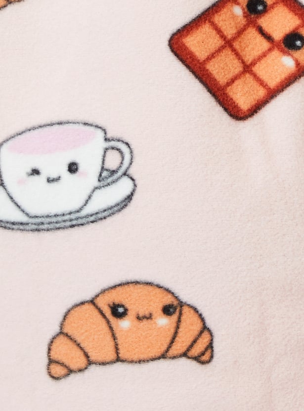 Women Printed Hooded Chemise