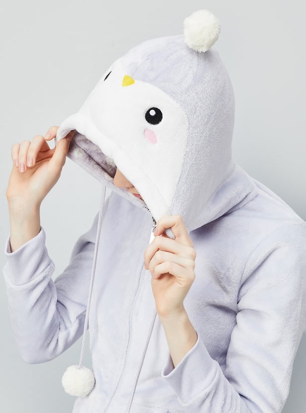 Women Teddy Hooded Jacket