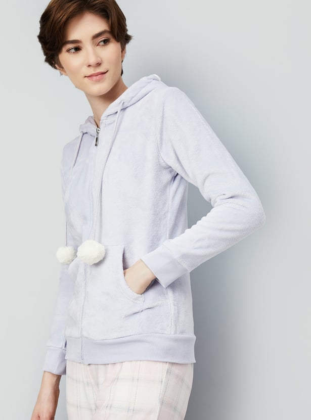 Women Teddy Hooded Jacket