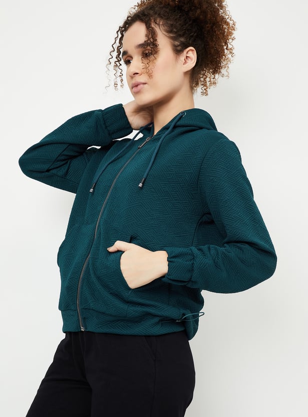 Women Quilted Hooded Jacket